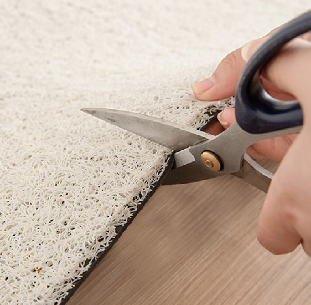 Schmutzabweisender Teppich, Flurteppich „Kreise“