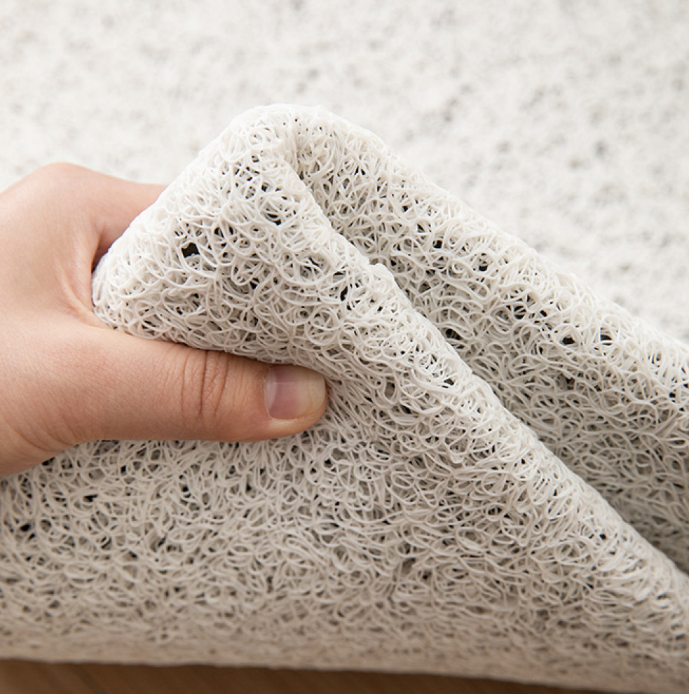 Schmutzabweisender Teppich, Flurteppich „Kreise“