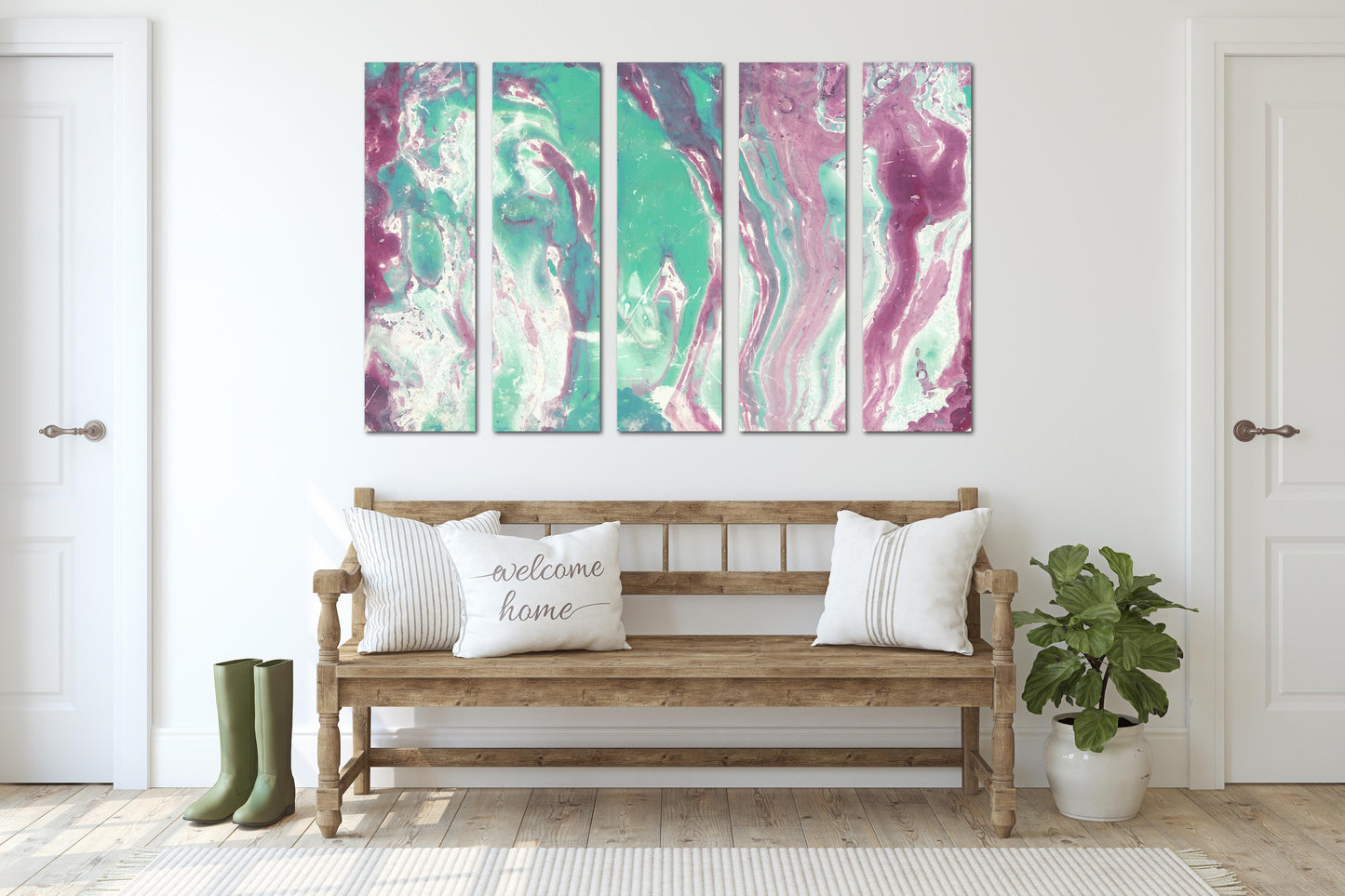 Marmor-Wand-Dekor, Marmor-Leinwand abstrakt, abstrakte Wandkunst-Gemälde auf Leinwand, mehrteilige Wandkunst abstrakte Leinwand trendige Marmor-Leinwand