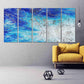 Moderne abstrakte Kunst Abstrakte Malerei Abstrakter Druck Abstrakte Leinwand Trendy Wandkunst Extra große Wandkunst Multi Panel Wandkunst Wohndekor