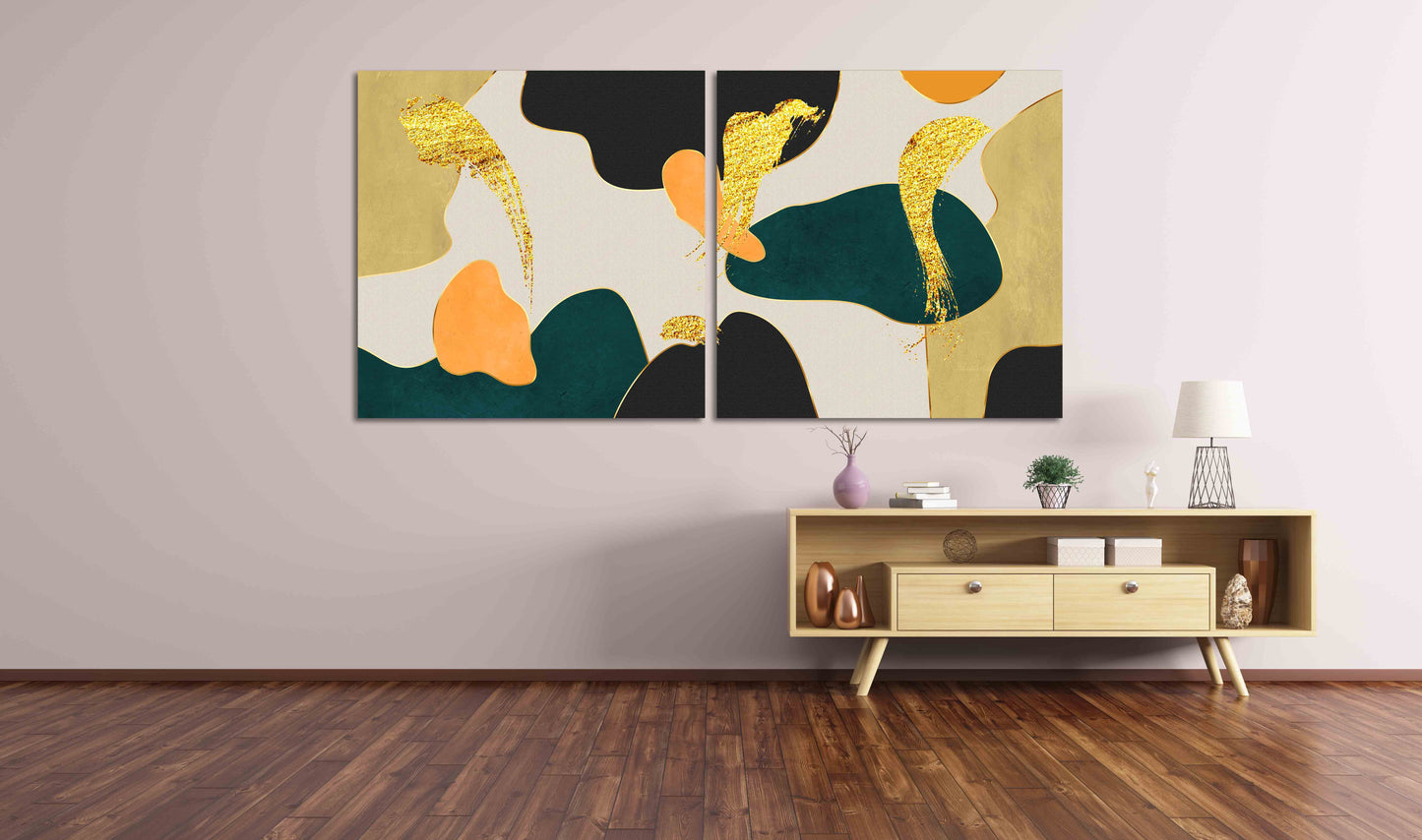 Moderne abstrakte Kunst, mehrteilige Leinwand-Wandkunst, Leinwandgemälde, abstrakte Wandkunst, abstrakte Malerei, Heimwanddekoration