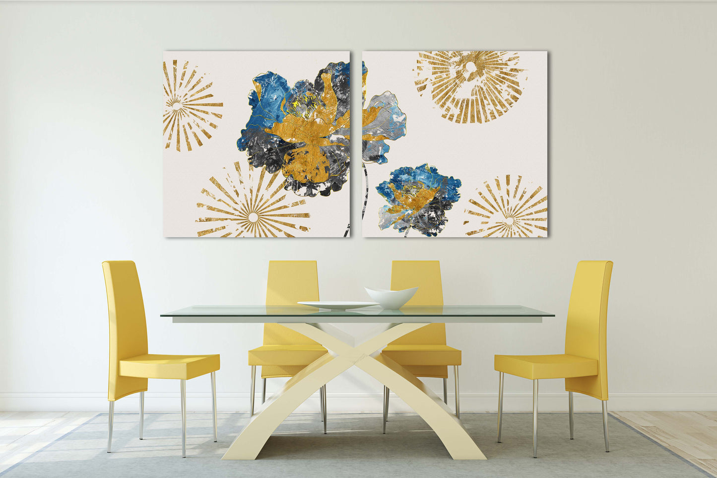 Indie-Raumdekor Moderne abstrakte Kunst Mehrteilige Leinwand-Wandkunst Leinwandgemälde Abstrakte Wandkunst Wohnwanddekor 3-teilige Leinwand