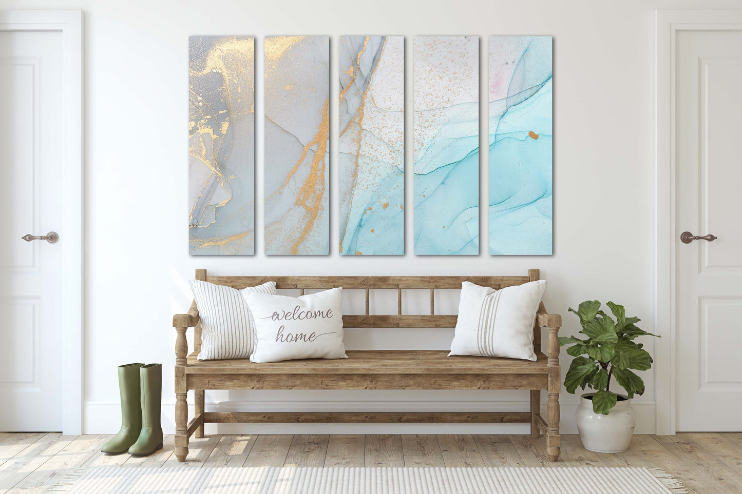 Marmorstoff, moderne abstrakte Kunst, Wandcollage-Set, mehrteilige Leinwand, Wandkunst, Leinwandgemälde, abstrakte Wandkunst, Heimwanddekor