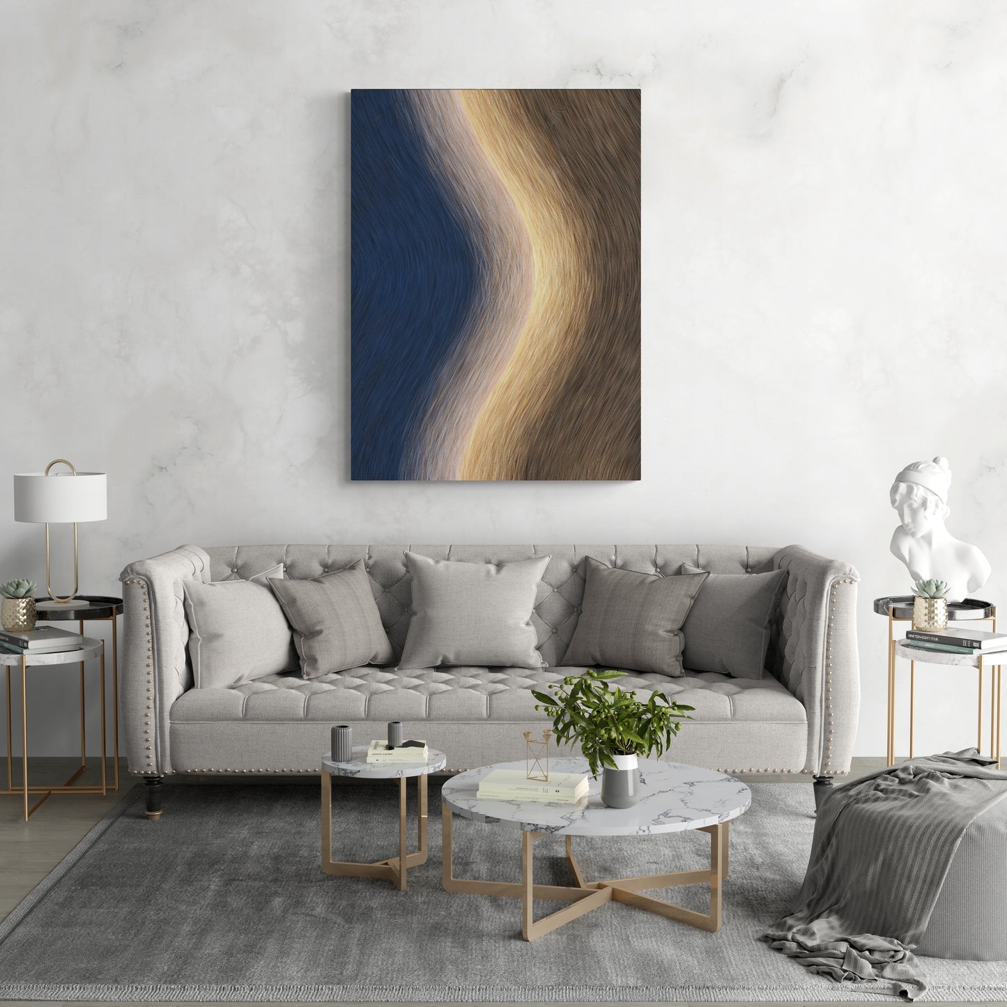 Abstract canvas print, wave artwork, framed wall art, contemporary art print, large modern wall art, housewarming gift, living room wall art