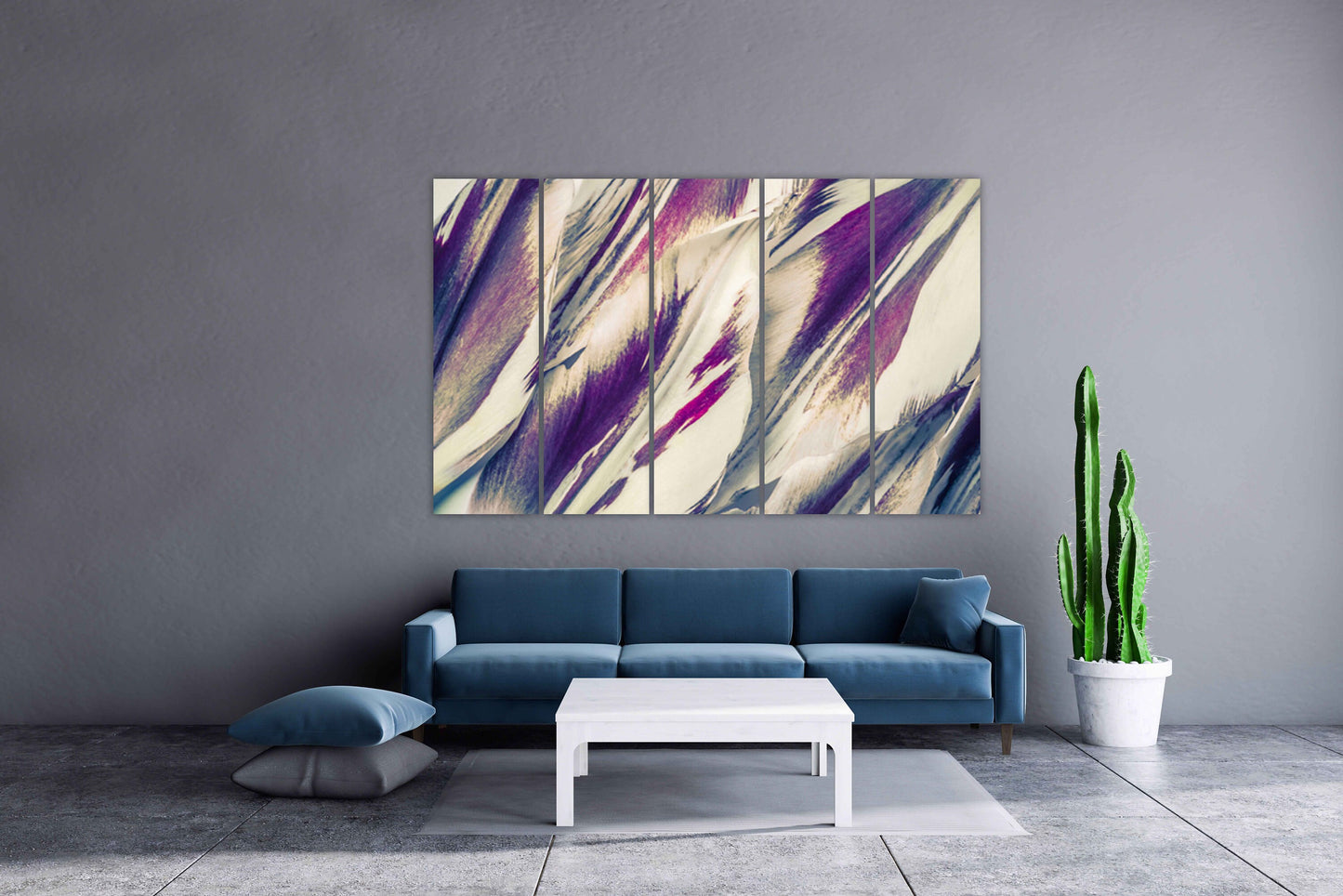 Flower petals, Abstract wall art paintings on canvas, home wall decor, canvas painting, very large paintings