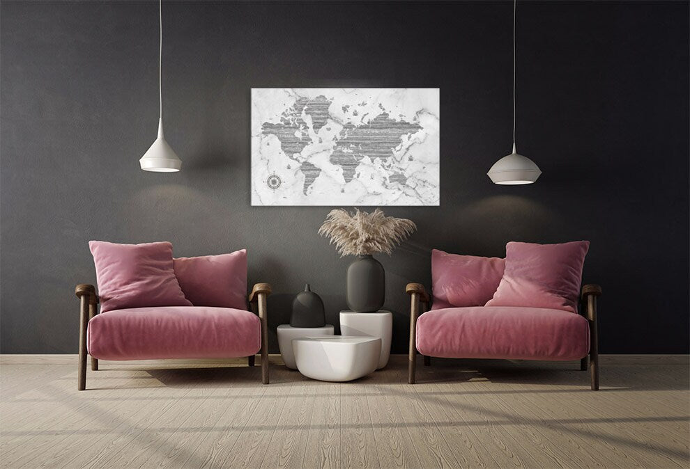 World map wall art paintings on canvas home wall decor canvas painting extra large wall art world map of the world wall art contemporary art