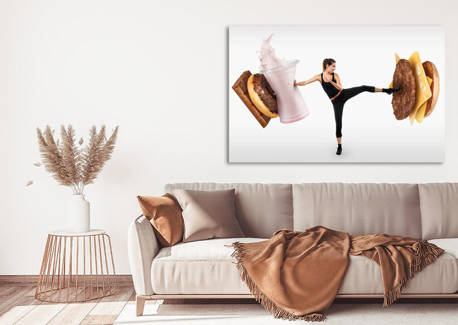 Fitness wall decal athlete gifts sports extra large multi wall art  Bedroom Living room Office wall decor printable wall art set