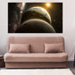 Planets posters Сosmos multi panel wall art paintings on canvas outer space home wall canvas painting bedroom wall decor fantasy art