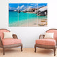 Seascape Nature wall art paintings on canvas Anime prints Sun sea sand Sea shore prints beach wall decor canvas painting