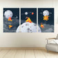 Space poster Space home wall canvas painting Planets posters Сosmos Canvas painting Wall art Space marine Wall decor fantasy art