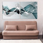 Abstract wall art Modern abstract art Multi panel canvas room wall decor Abstract painting Extra large wall art